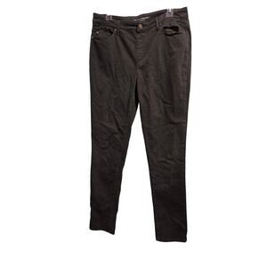 Chico Brown Denim Straight Leg Platinum Jegging Chico Size 1, US Size 12